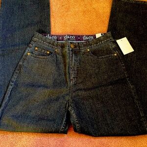 d&co Dark Wash Bootcut Jeans, Sz 8